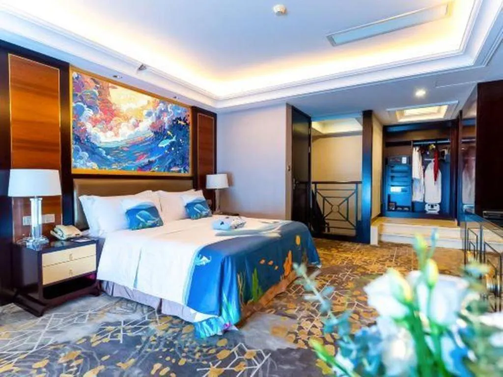 Bed in Royal Tulip Hotel Zhujiajiao Shanghai