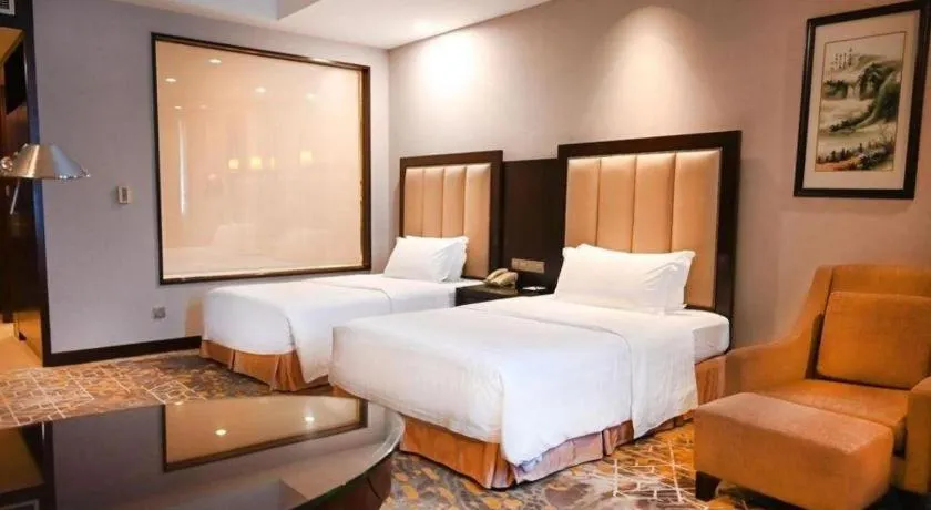 Bed in Royal Tulip Hotel Zhujiajiao Shanghai