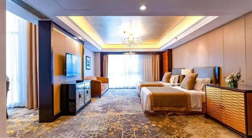 Bed in Royal Tulip Hotel Zhujiajiao Shanghai