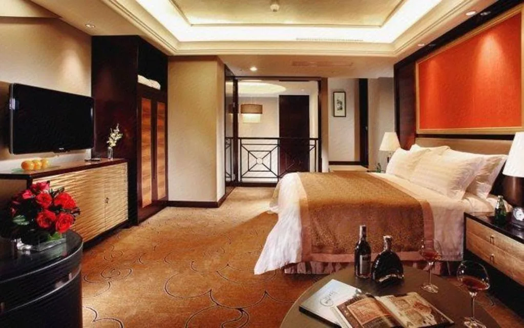 Bed in Royal Tulip Hotel Zhujiajiao Shanghai