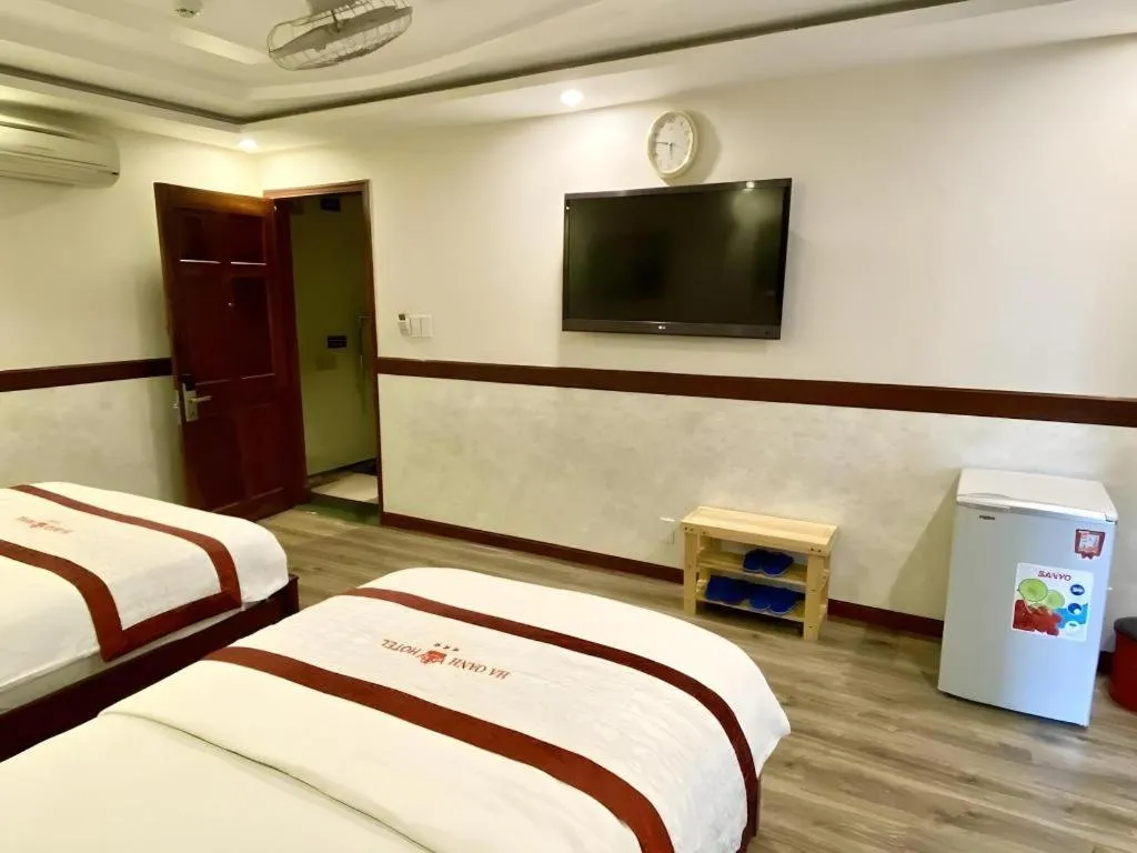 Bed in Ha Oanh Hotel