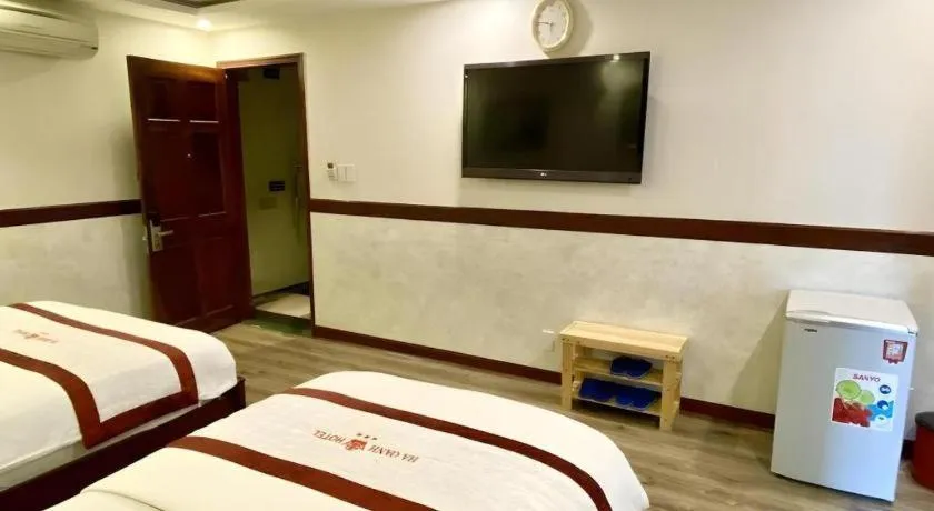 Bed in Ha Oanh Hotel