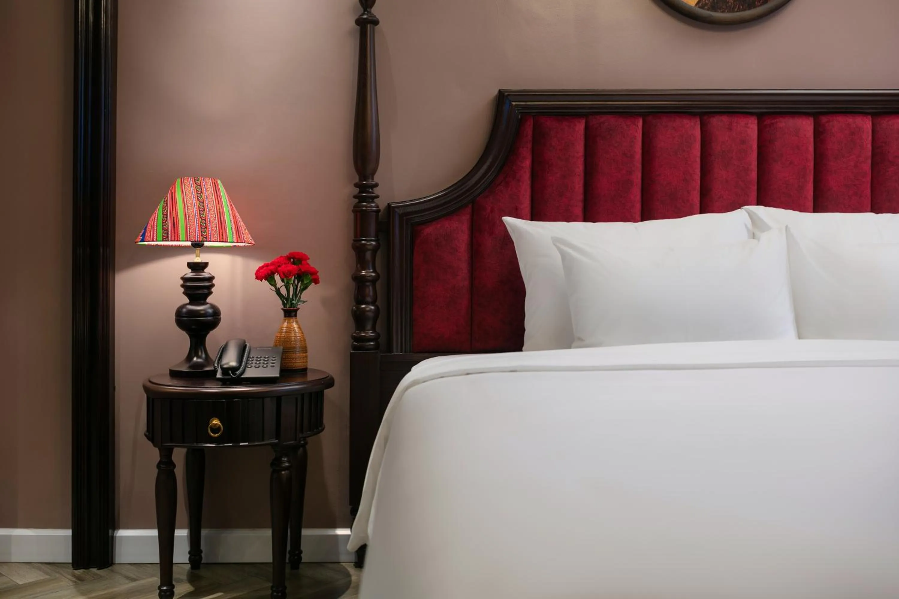 Bed in Acoustic Premium Hotel & Spa