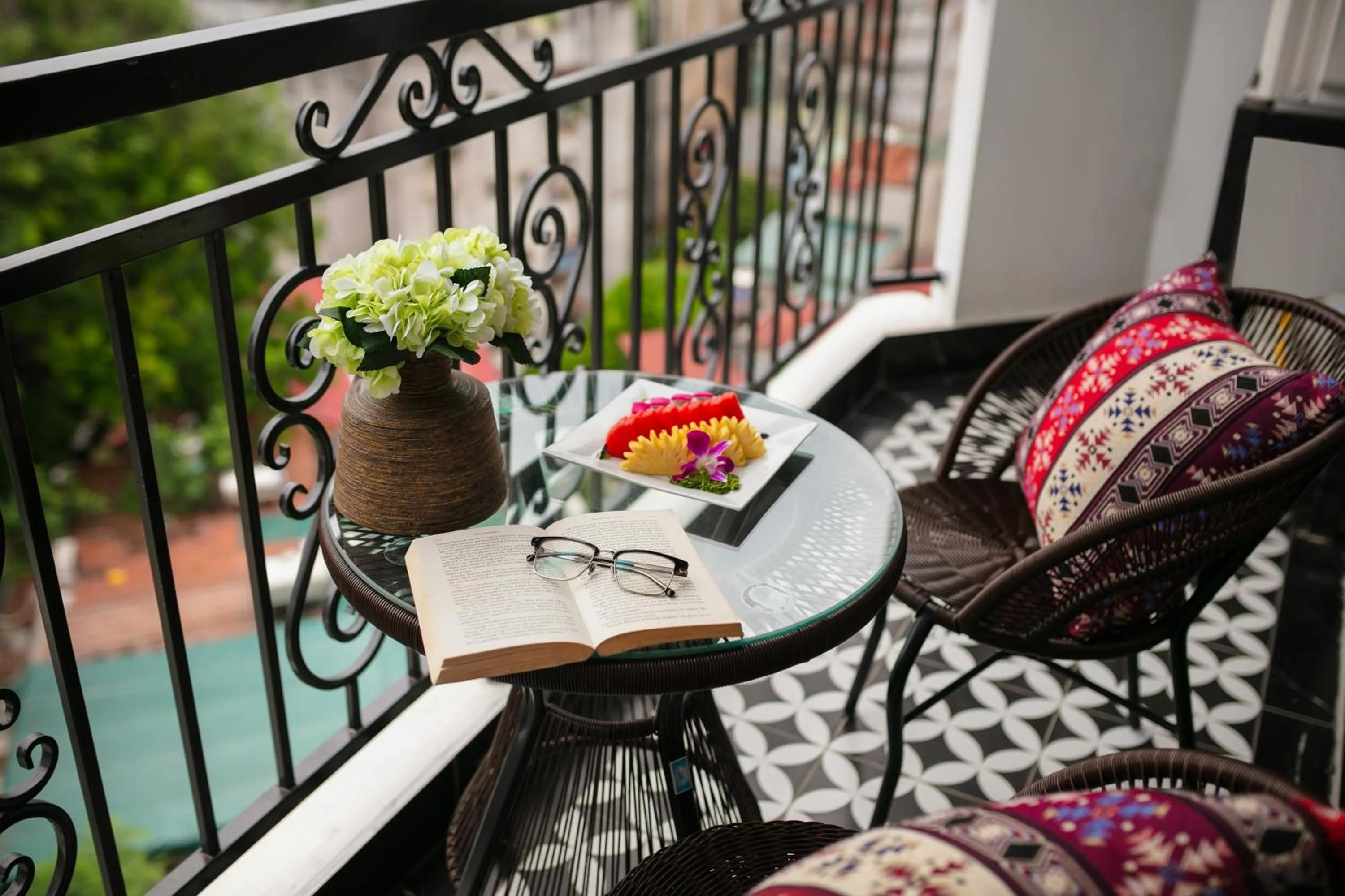 Balcony/Terrace in Acoustic Premium Hotel & Spa