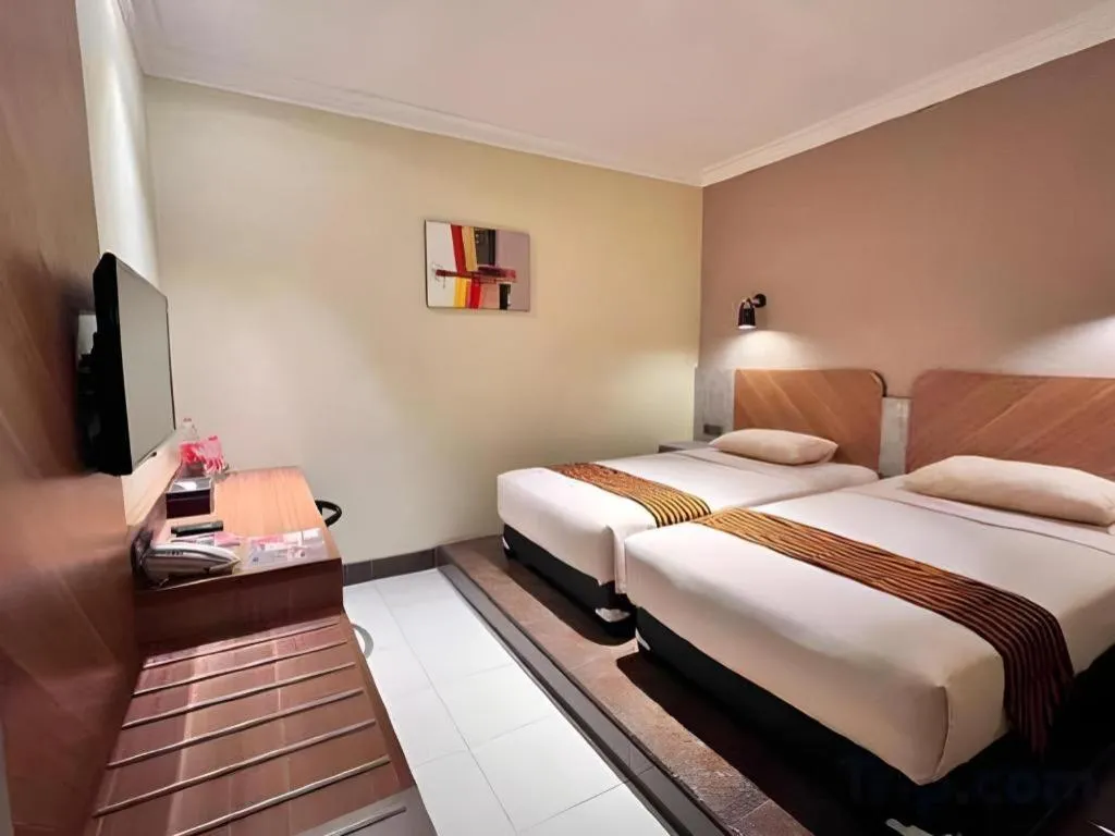 Bed in Patria Palace Hotel