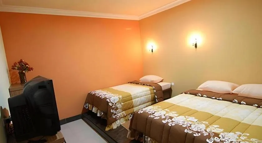 Bed in Patria Palace Hotel