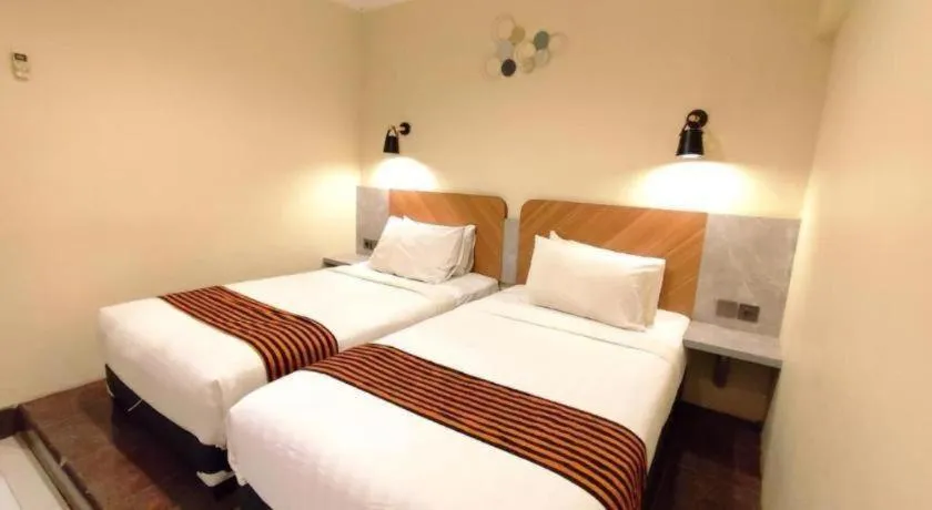 Bed in Patria Palace Hotel