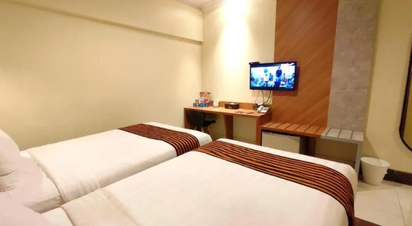 Bed in Patria Palace Hotel