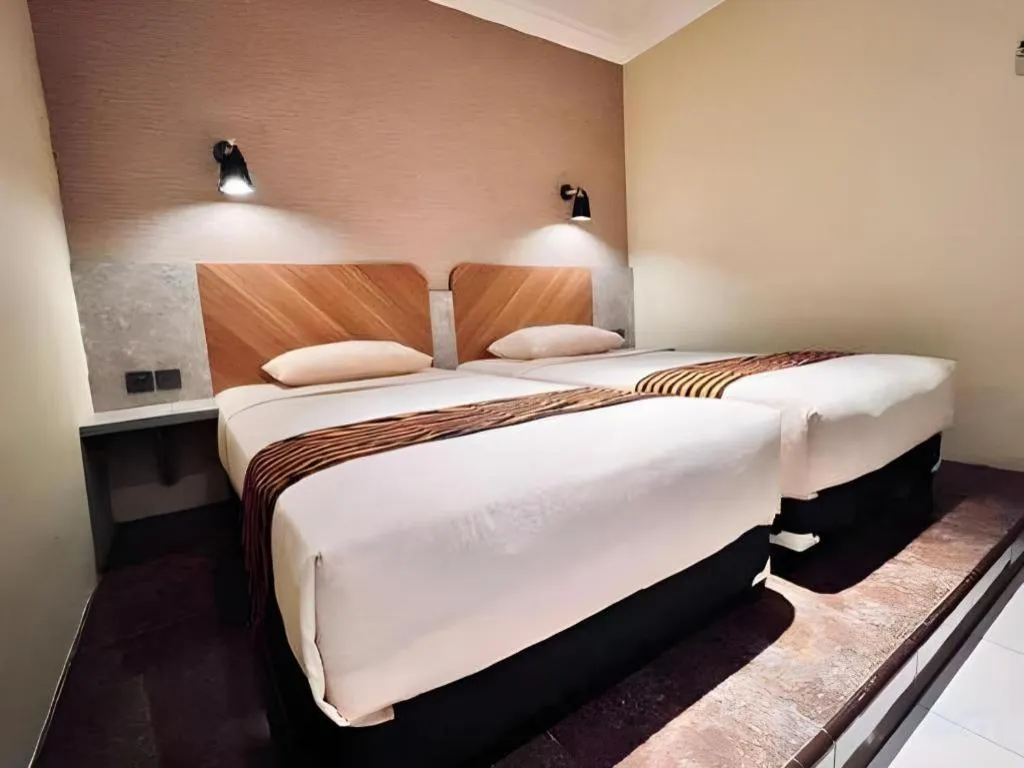 Bed in Patria Palace Hotel