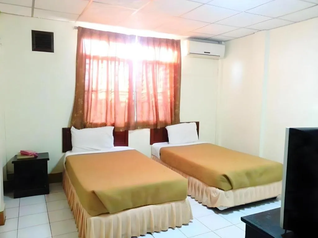 Bed in Souvanna 2 Hotel