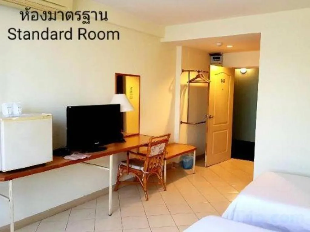 Bed in The Majestic Sakon Nakhon Hotel