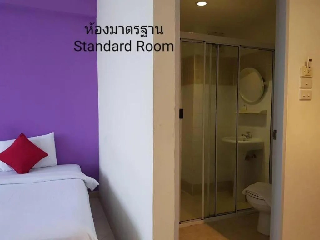 Bed in The Majestic Sakon Nakhon Hotel