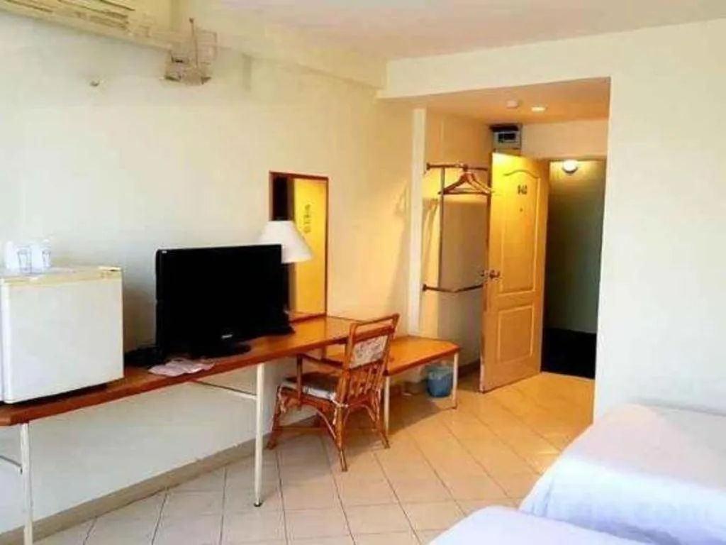 Bed in The Majestic Sakon Nakhon Hotel