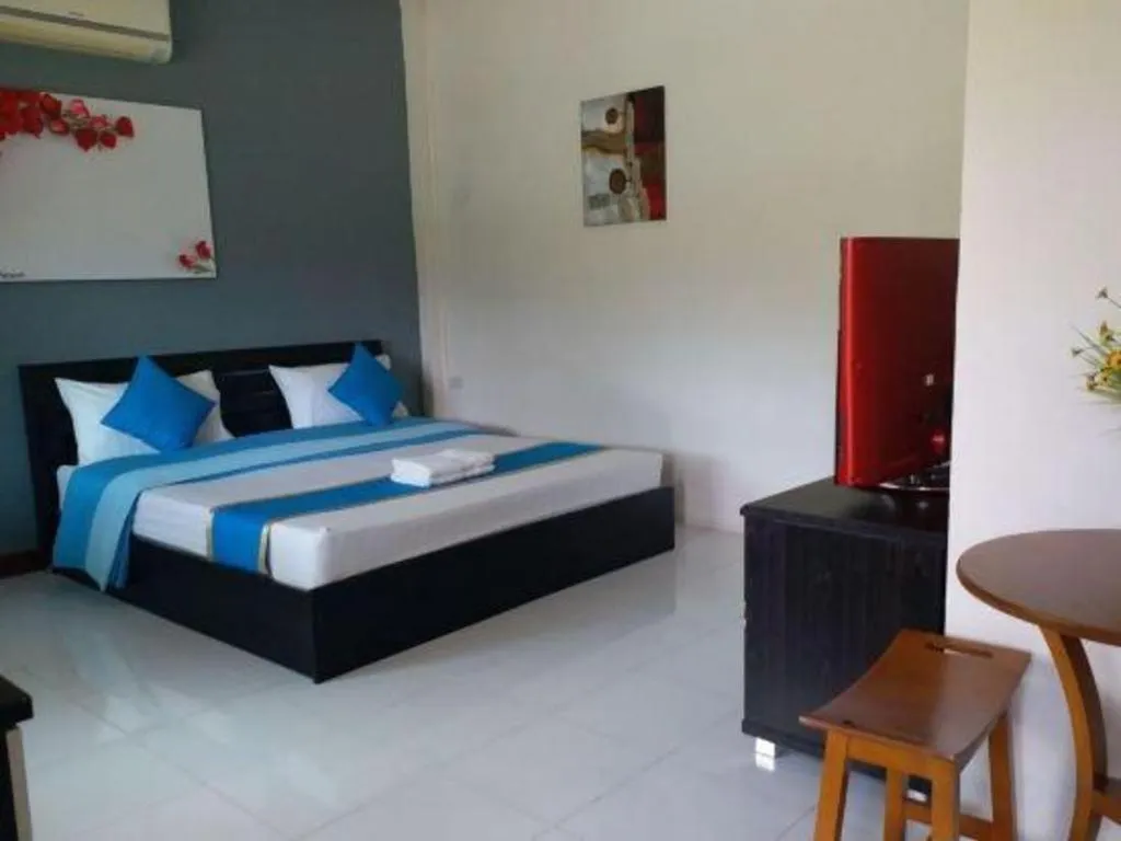 Bed in Ban Naam Resort