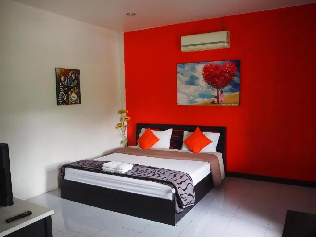 Bed in Ban Naam Resort