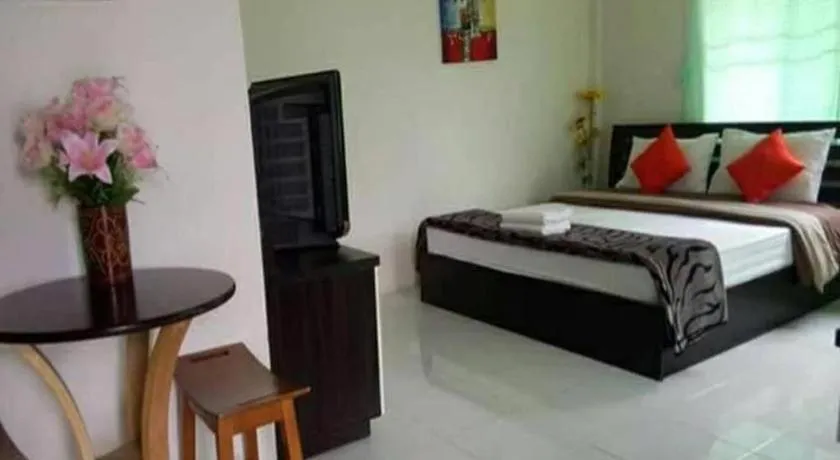 Bed in Ban Naam Resort