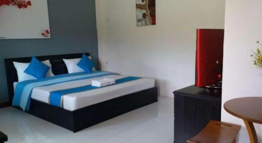 Bed in Ban Naam Resort