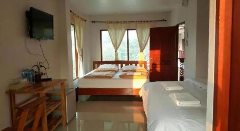 Bed in Sweet Home Chiangkhan