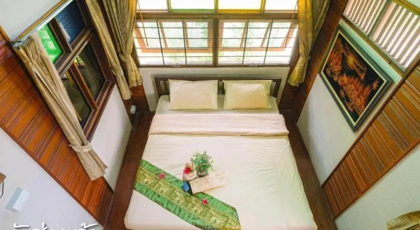 Bed in Raisongrao Resort Khao Kho