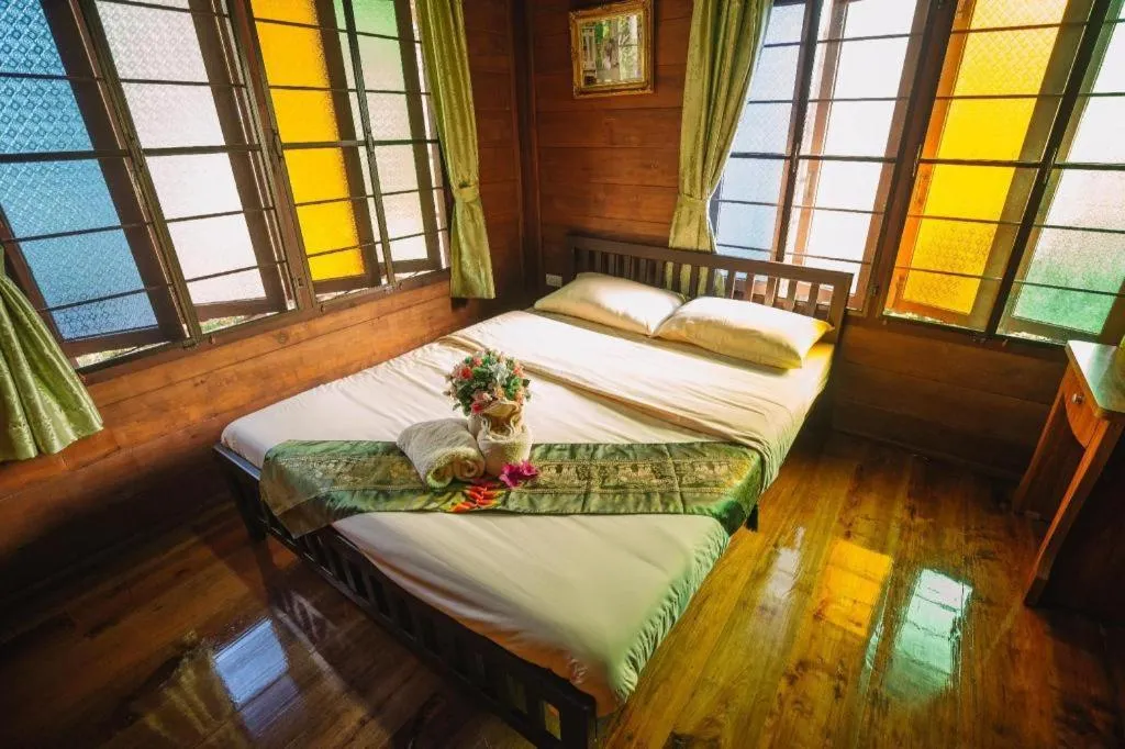 Bed in Raisongrao Resort Khao Kho