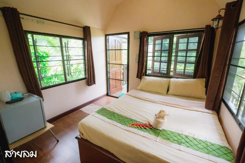 Bed in Raisongrao Resort Khao Kho