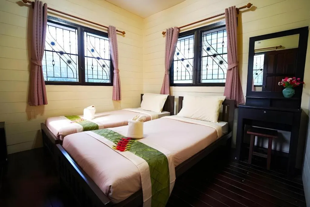 Bed in Raisongrao Resort Khao Kho