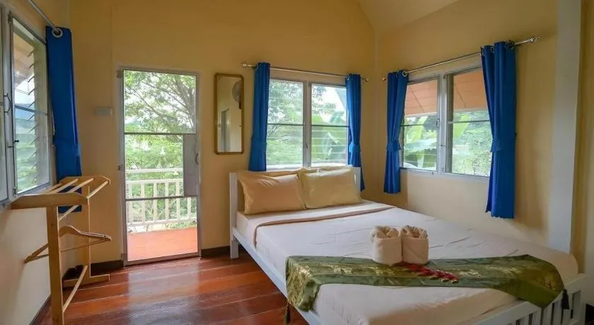 Bed in Raisongrao Resort Khao Kho