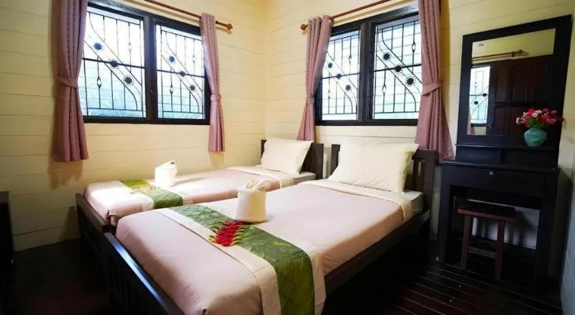 Bed in Raisongrao Resort Khao Kho
