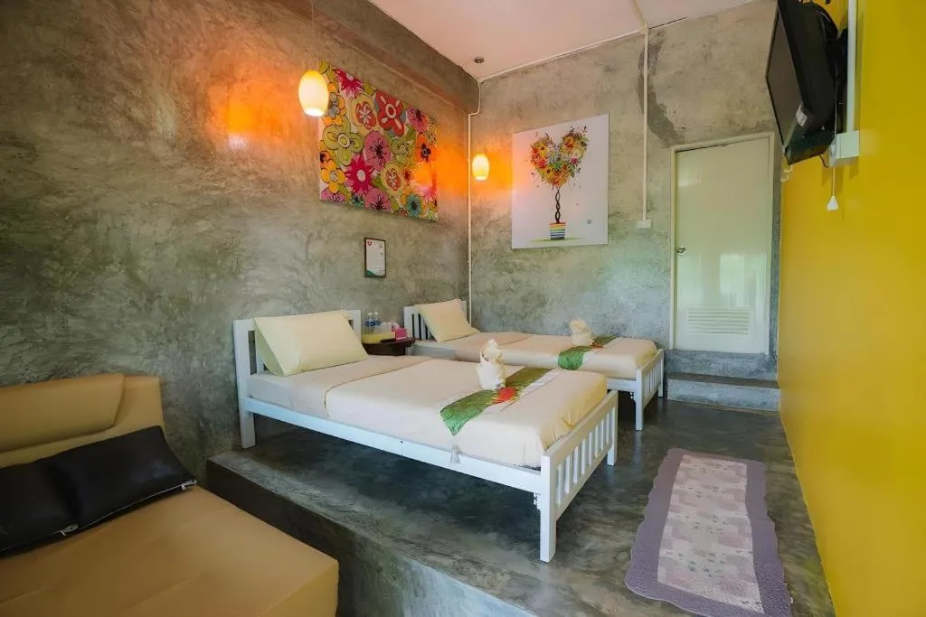 Bed in Raisongrao Resort Khao Kho