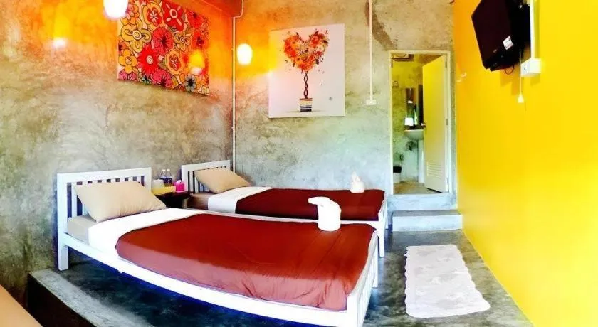 Bed in Raisongrao Resort Khao Kho