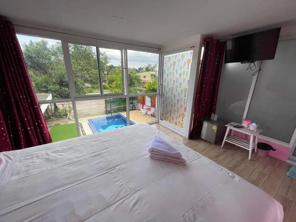 Bed in Baan Gon Chompu