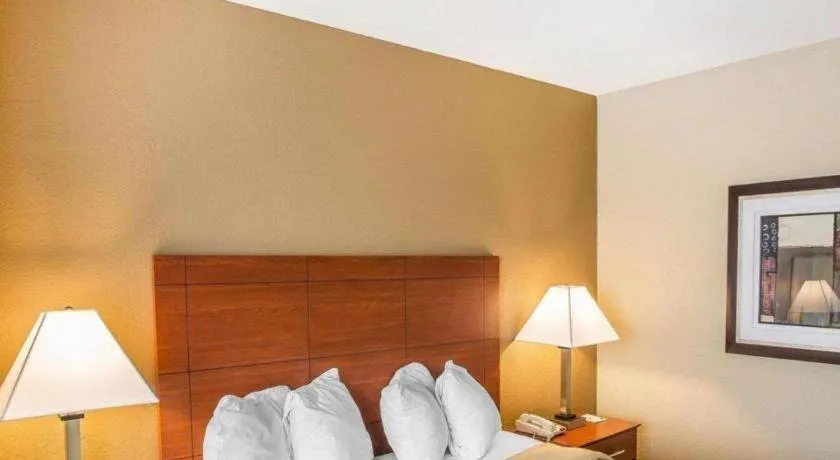 Bed in Quality Inn & Suites