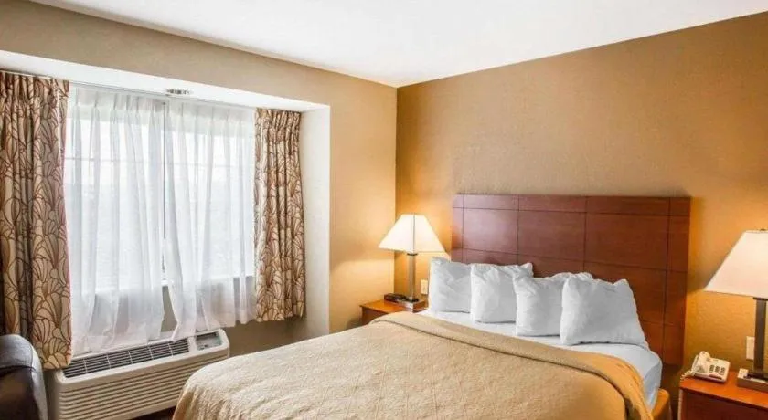 Bed in Quality Inn & Suites