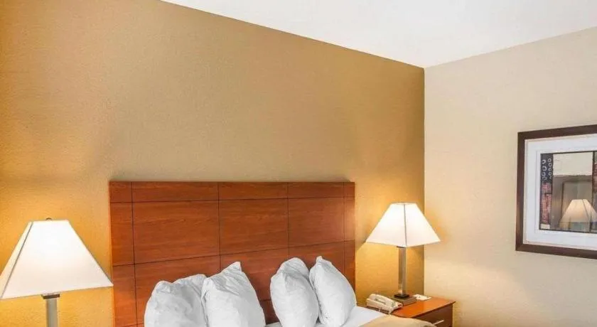 Bed in Quality Inn & Suites