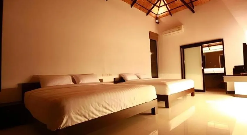 Bed in Chantara Valley Resort