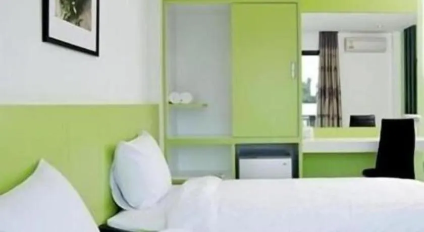 Bed in Siamgrand Hotel