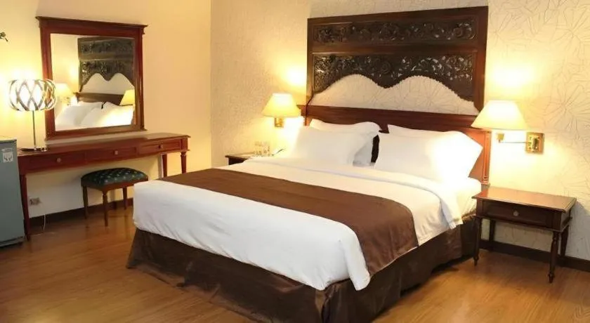 Bed in NARITA Classic Hotel