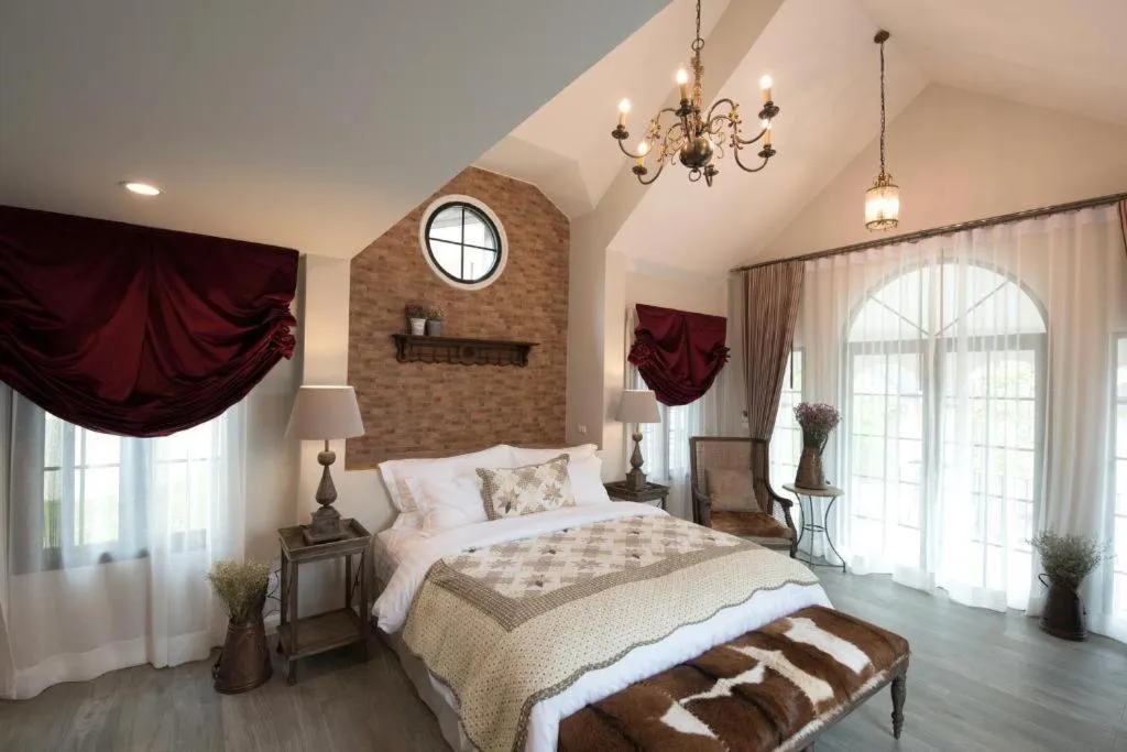 Bed in The Bluesky Resort @ Khao Kho