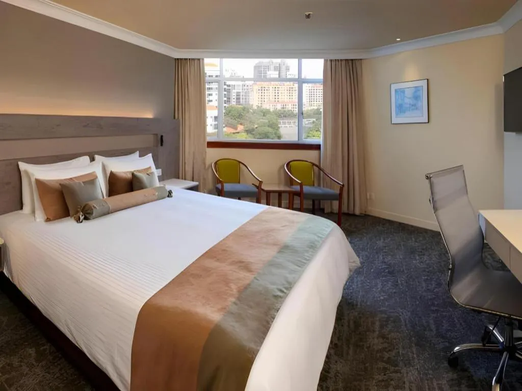 Bed in Hotel Miramar Singapore