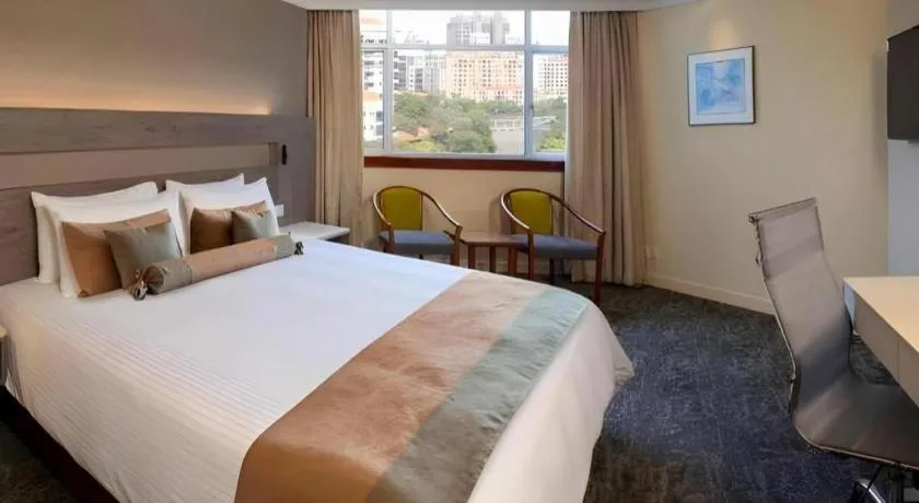 Bed in Hotel Miramar Singapore