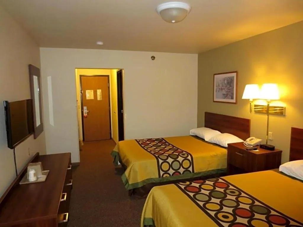 Bed in Americas Best Value Inn Missouri Valley