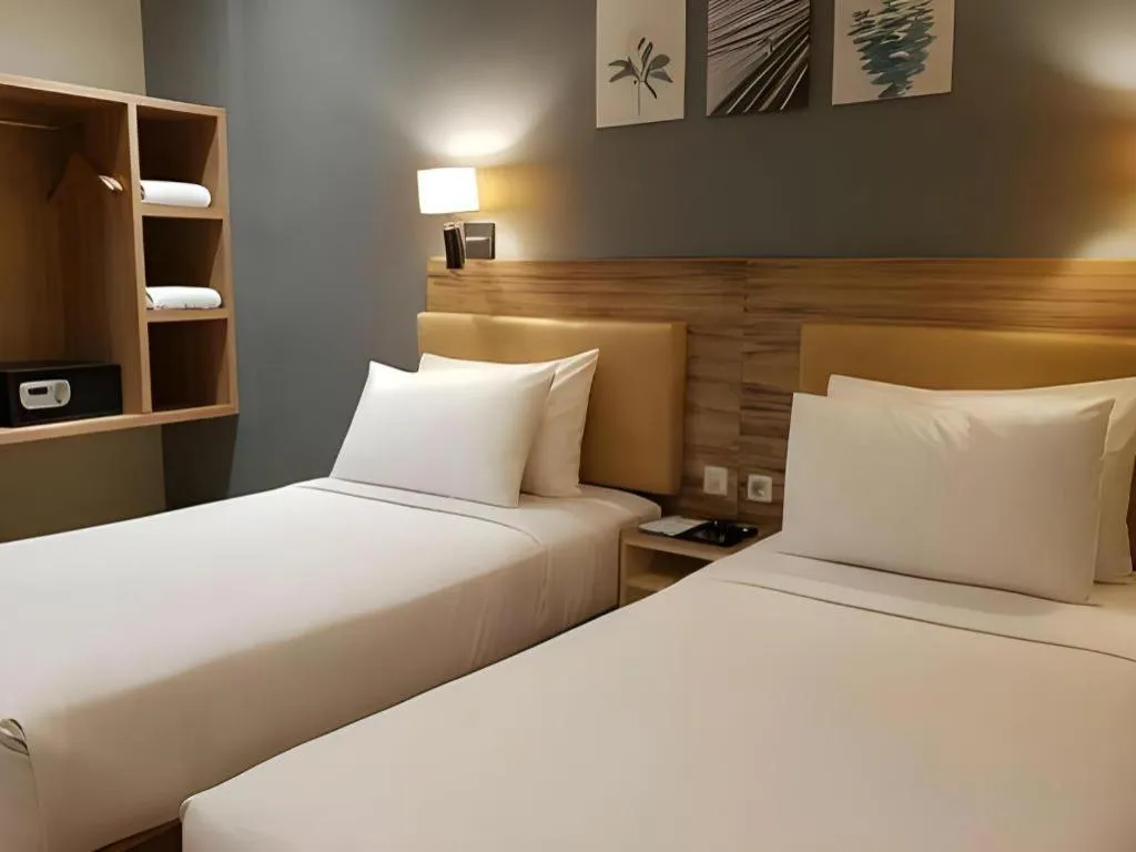 Bed in U Stay Hotel Mangga Besar