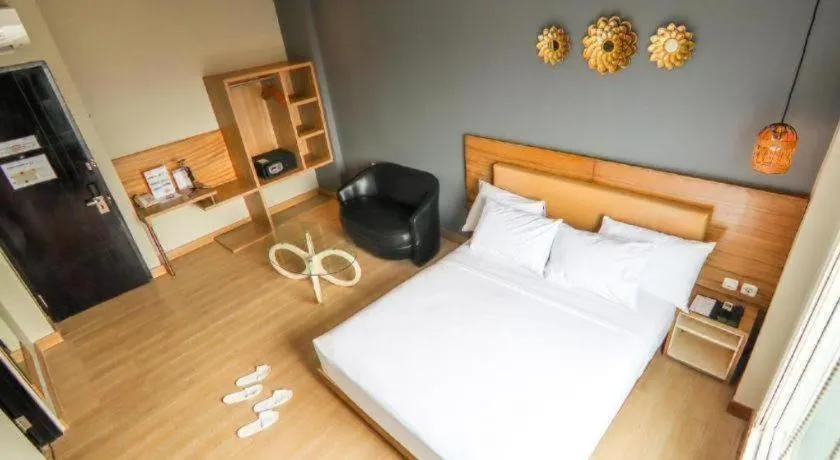 Bed in U Stay Hotel Mangga Besar