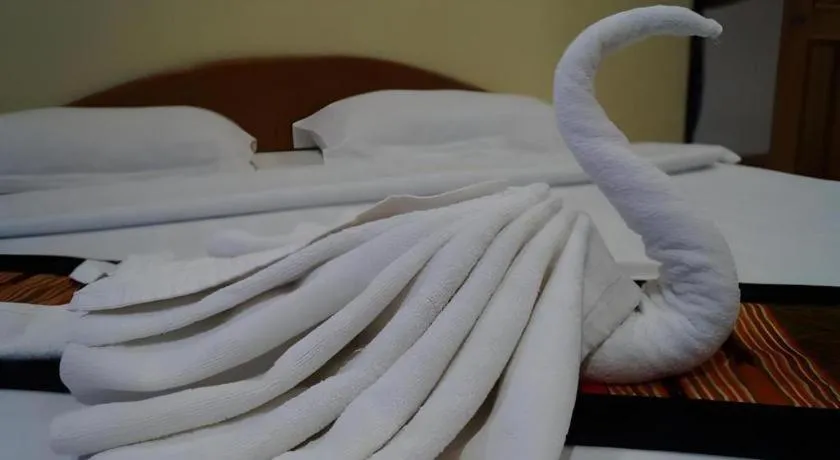 Bed in Lankham Hotel