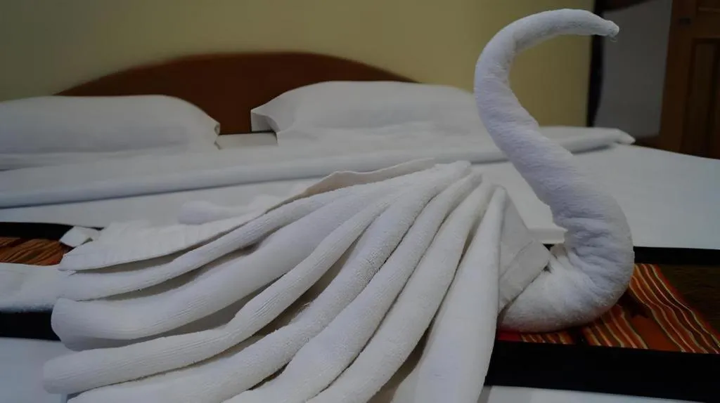 Bed in Lankham Hotel