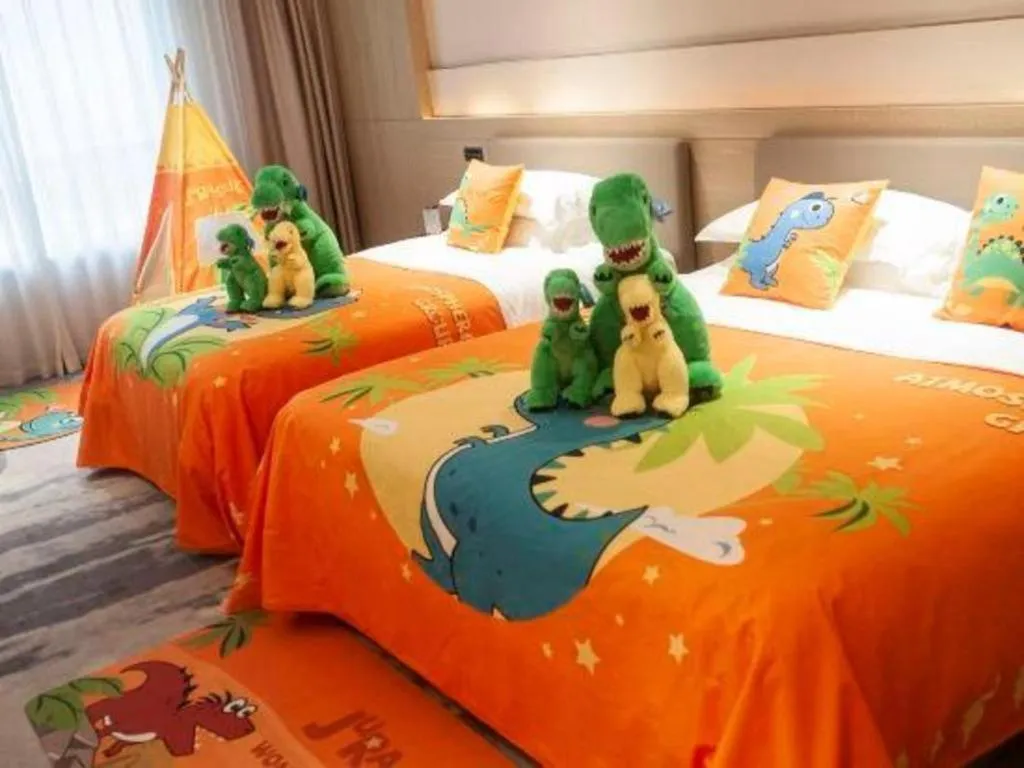 Bed in Zhangjiagang Guomao Hotel