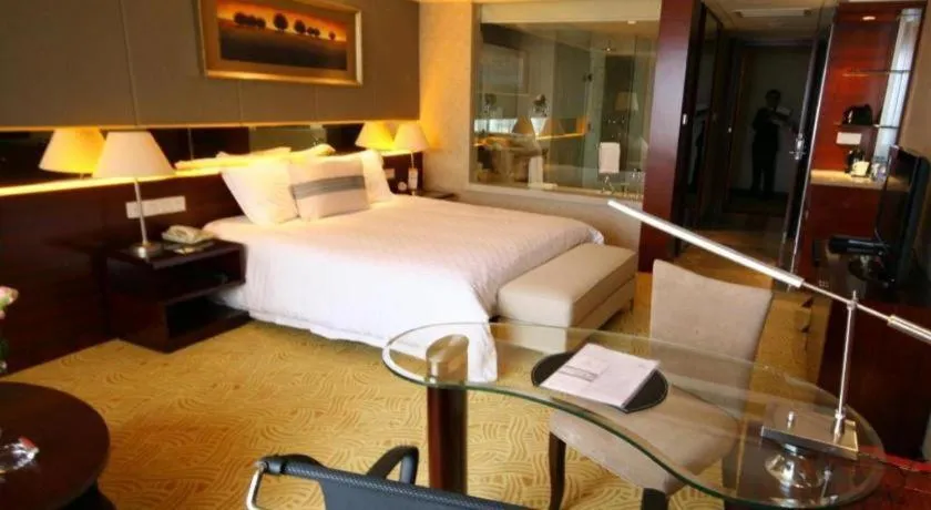 Bed in Zhangjiagang Guomao Hotel