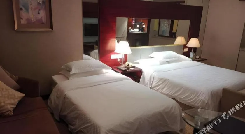 Bed in Zhangjiagang Guomao Hotel