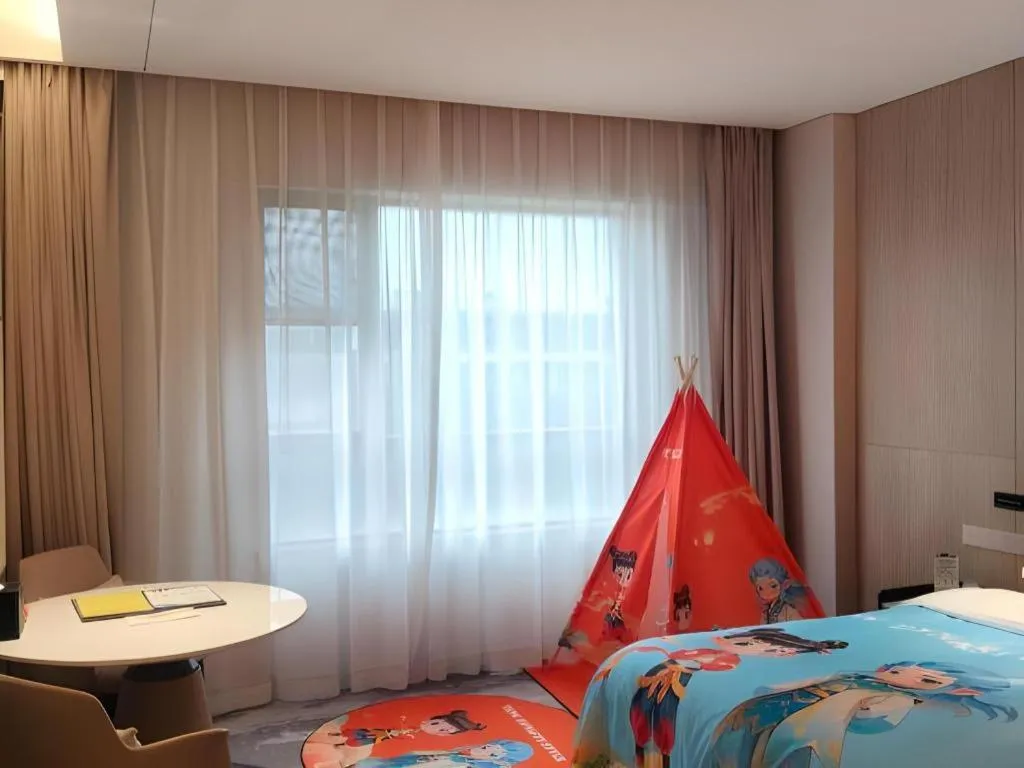 Bed in Zhangjiagang Guomao Hotel