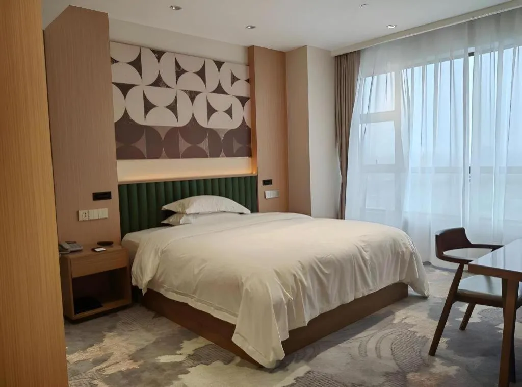 Bed in Zhangjiagang Guomao Hotel